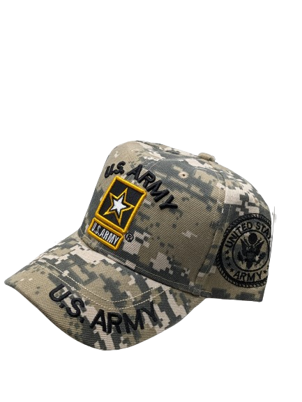 U.S Army Officially Licensed Men's Camouflage Men's Cap Hat